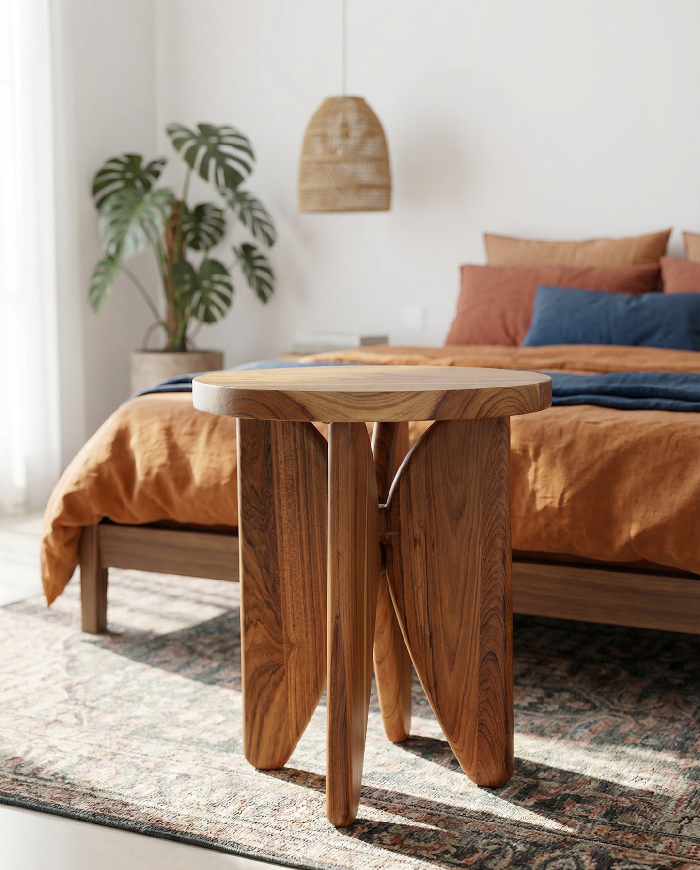 Round Side Table – 4 Leg